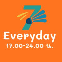 🏸Everyday 17-24 น.