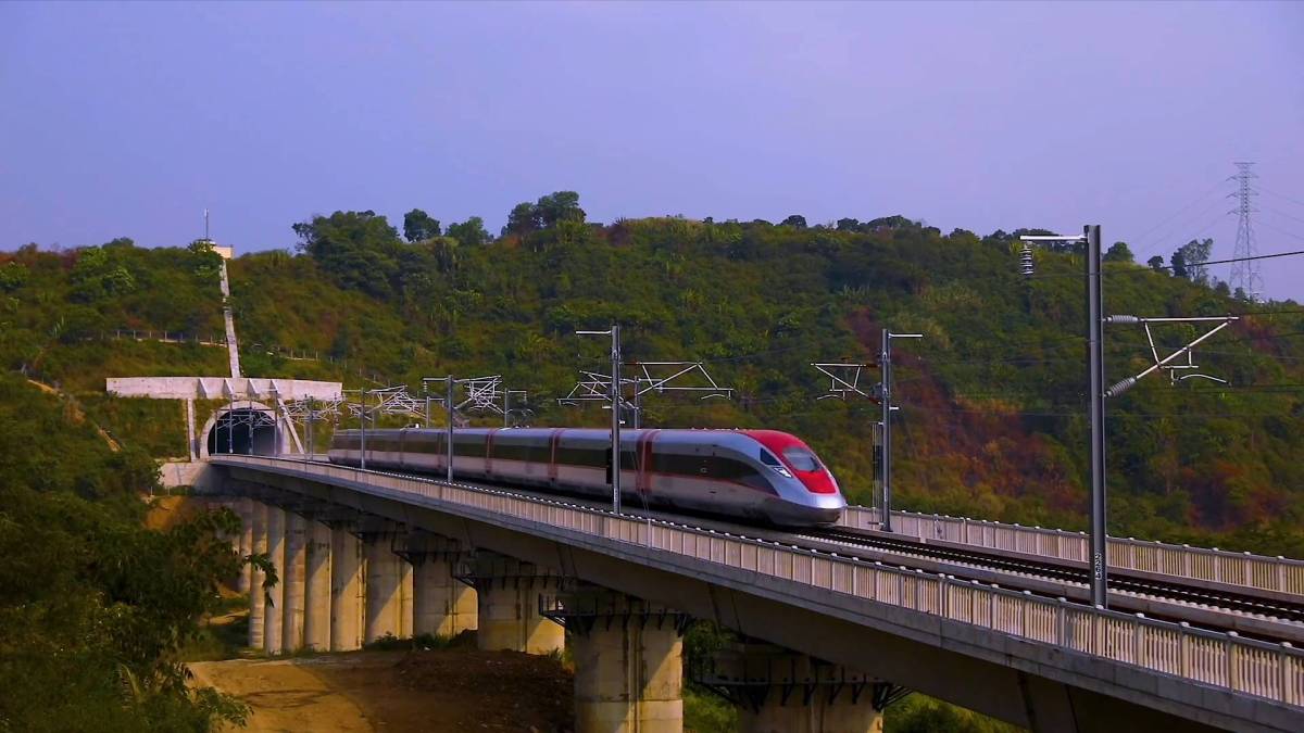 Globalink Indonesia S First High Speed Railway Heralds New Era Xinhua Line Today