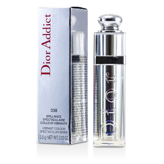 新款閃亮唇膏，質地輕盈、精細，易上妝。比普通唇膏含蠟量少25%。含獨家反光啫喱配方，塑造晶瑩亮采的雙唇，如玻璃般剔透。貨源: 國外平行輸入規格: 3.5g/0.12oz保存期限: 開封後12個月 未開