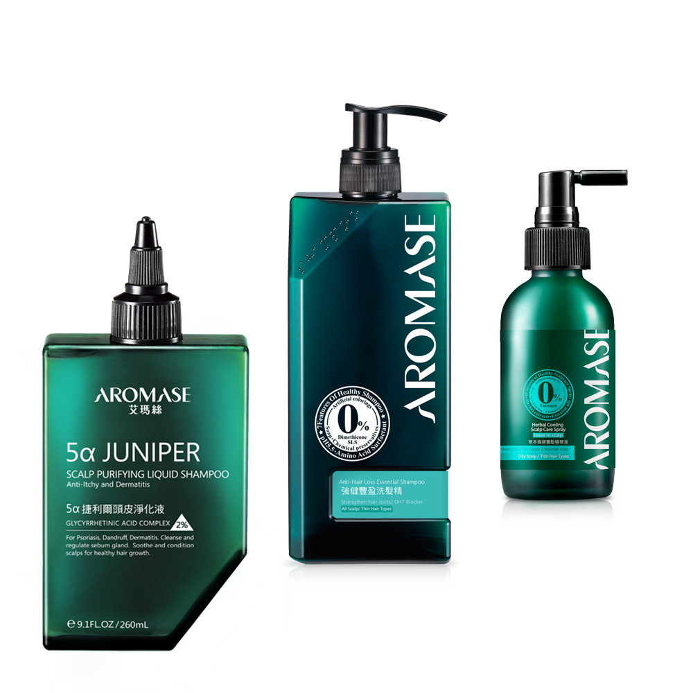 【髮根淨化3步驟】強健豐盈組