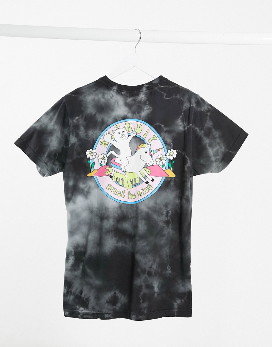 T-shirt by Rip N Dip Coming soon to your Saved Items Tie-dye print Crew neck Short sleeves Branded p