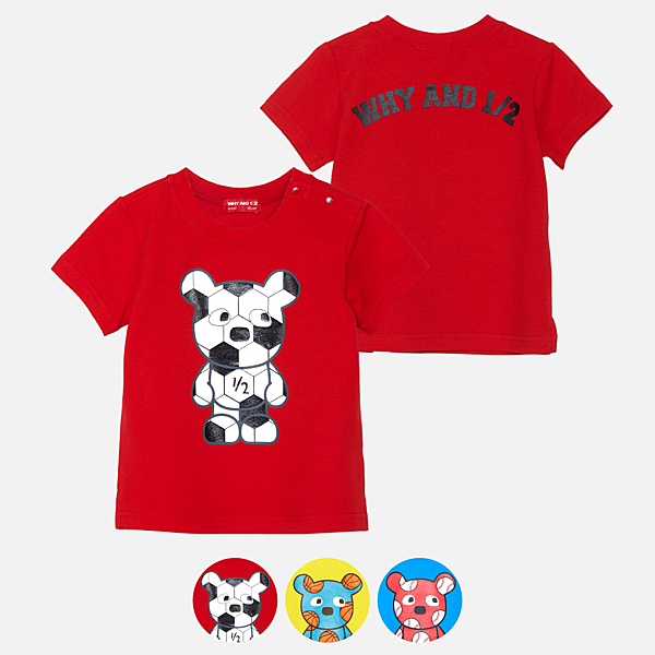 普普熊棉質萊卡T恤-親子裝 / 普普熊 / 8K2038