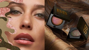 Bobbi Brown 秋妝迷彩上陣！限量「綠、金鑽石眼影」，這閃度直接移除 Kira Kira 濾鏡...