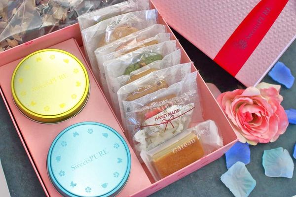【台中美食】SweetsPURE溫感烘焙-八種不同風味的曲奇巧酥，不油不膩軟綿的美妙口感