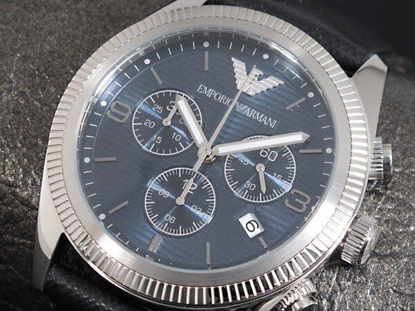 雅痞男子ARMANI亞曼尼特殊雕紋錶框 三眼機能款計時計秒紳士必備腕表 預購7天+現貨七天預購+現貨