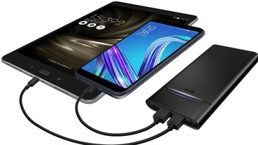 ASUS 推出全球首款搭載智慧充電燈效的行動電源 ZenPower 10000！支援 QC 3.0 快充、30 分鐘可充 70%