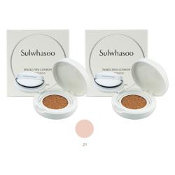 Sulwhasoo 雪花秀 無瑕光感氣墊粉霜(SPF50+PA+++)5g*2組#21(效期至2020年03月)