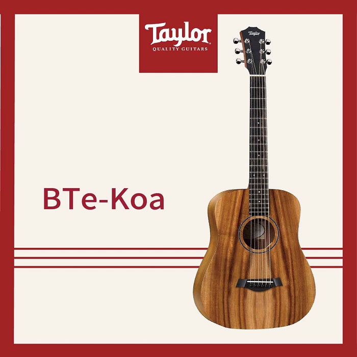 【Taylor】Taylor Baby BTe-Koa/全球限量版/面單相思木/旅行吉他/公司貨/全新未拆