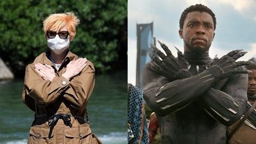 奇異博士「古一」蒂妲絲雲頓首露面，擺出 Wakanda Forever 手勢向黑豹致敬！