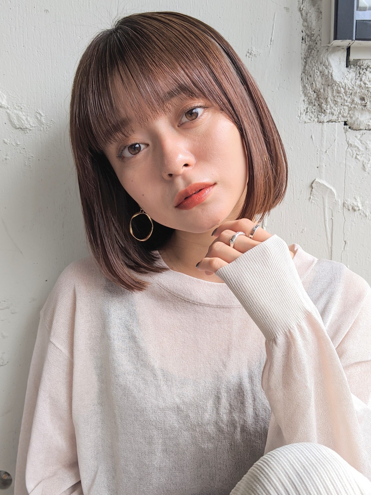 ボブ 前髪あり なしで選ぼう Hair