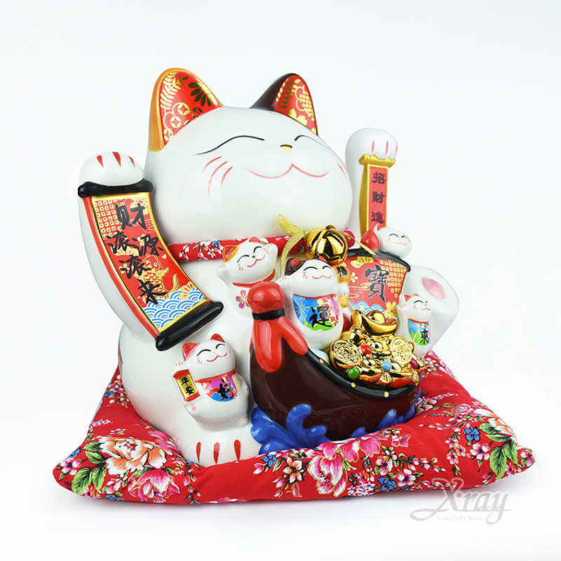 做生意收銀台旁擺飾、開店送禮、放辦公室招財、櫥窗佈置、自己收藏皆合適