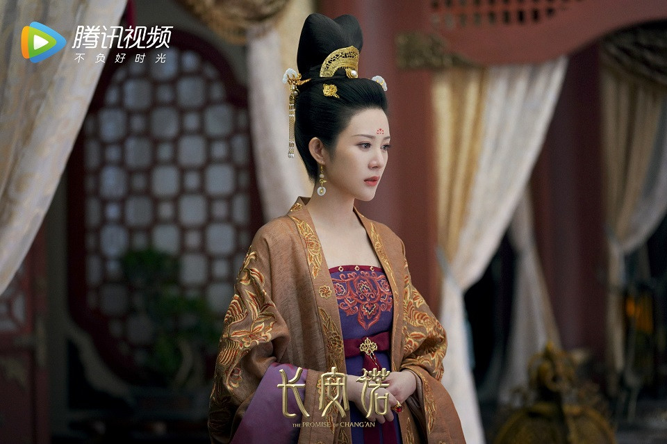 古裝劇《長安諾》后宮娘娘3：鄔靖靖 飾演 賀蘭芸琪