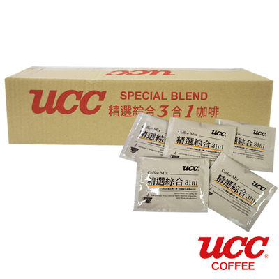 日本【UCC】精選綜合三合一即溶咖啡 隨身包 16g*100包
