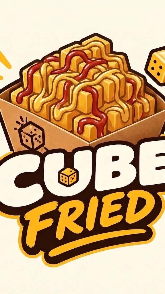 cube fried 🥓✨🍟