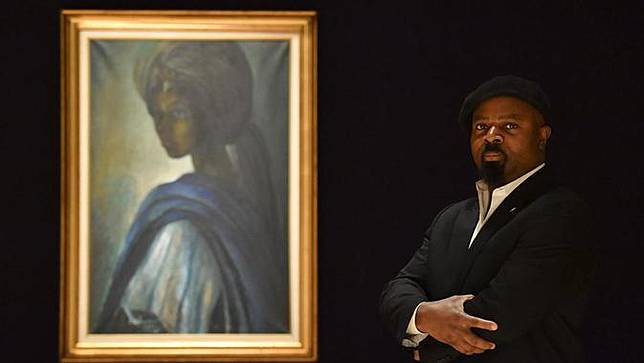 Lukisan Mona Lisa Afrika. (AFP)