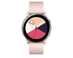 全新 Samsung Galaxy Watch Active-GPS玫瑰金 原廠公司貨