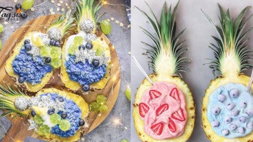 歐美超夯菠蘿風！一人一個#pineappleboat，今個夏天消暑、瘦身一次過！
