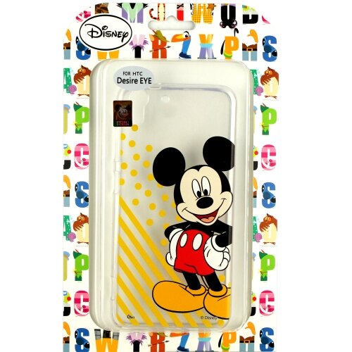 【Disney】HTC Desire EYE 微笑系列彩繪透明保護軟套