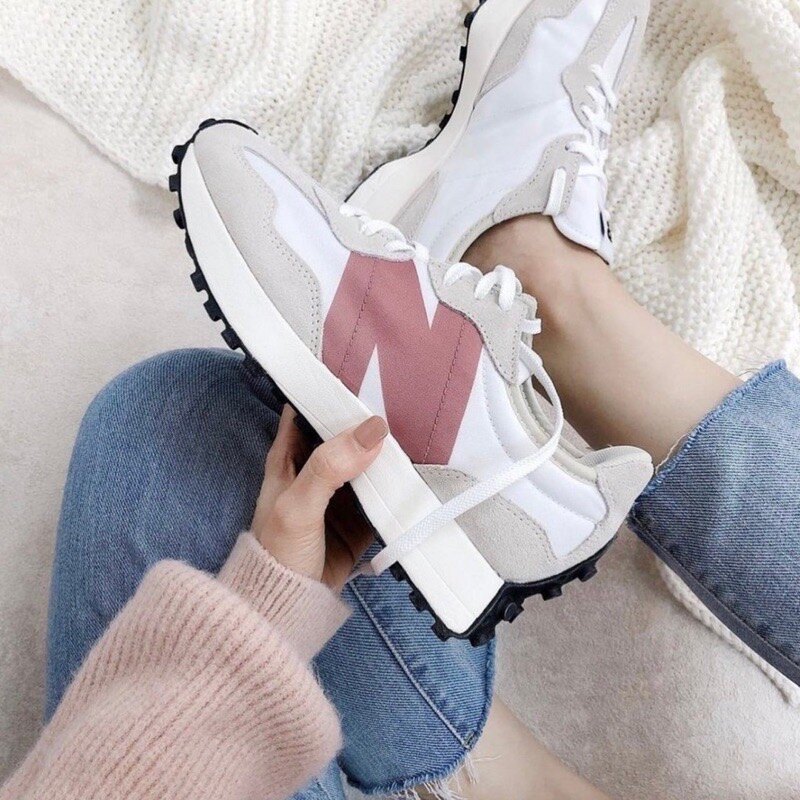 【滿額現折$200】【NEW BALANCE】NB327 女鞋 休閒鞋 復古鞋 白粉 淡粉 乾燥玫瑰 玫瑰燕麥 灰粉 粉N 大N 增高 熱門款 WS327CD【勝利屋】