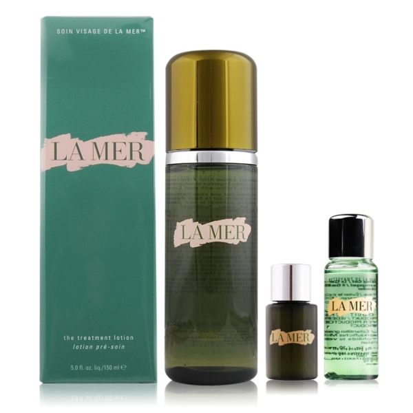 LA MER 海洋拉娜 極緻修復潔膚組[ 濃縮精華露+極緻精華+潔膚凝膠]