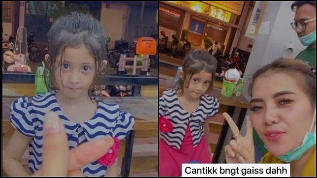 Viral <a href='https://www.tribunnews.com/tag/bocah-cantik-penjual-tisu'>bocah cantik penjual tisu</a> disebut mirip bule, pengunggah sampai ingin mengadopsi.1