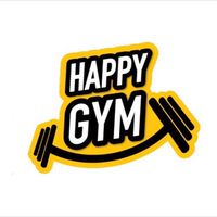 Happy gym fitness bar
