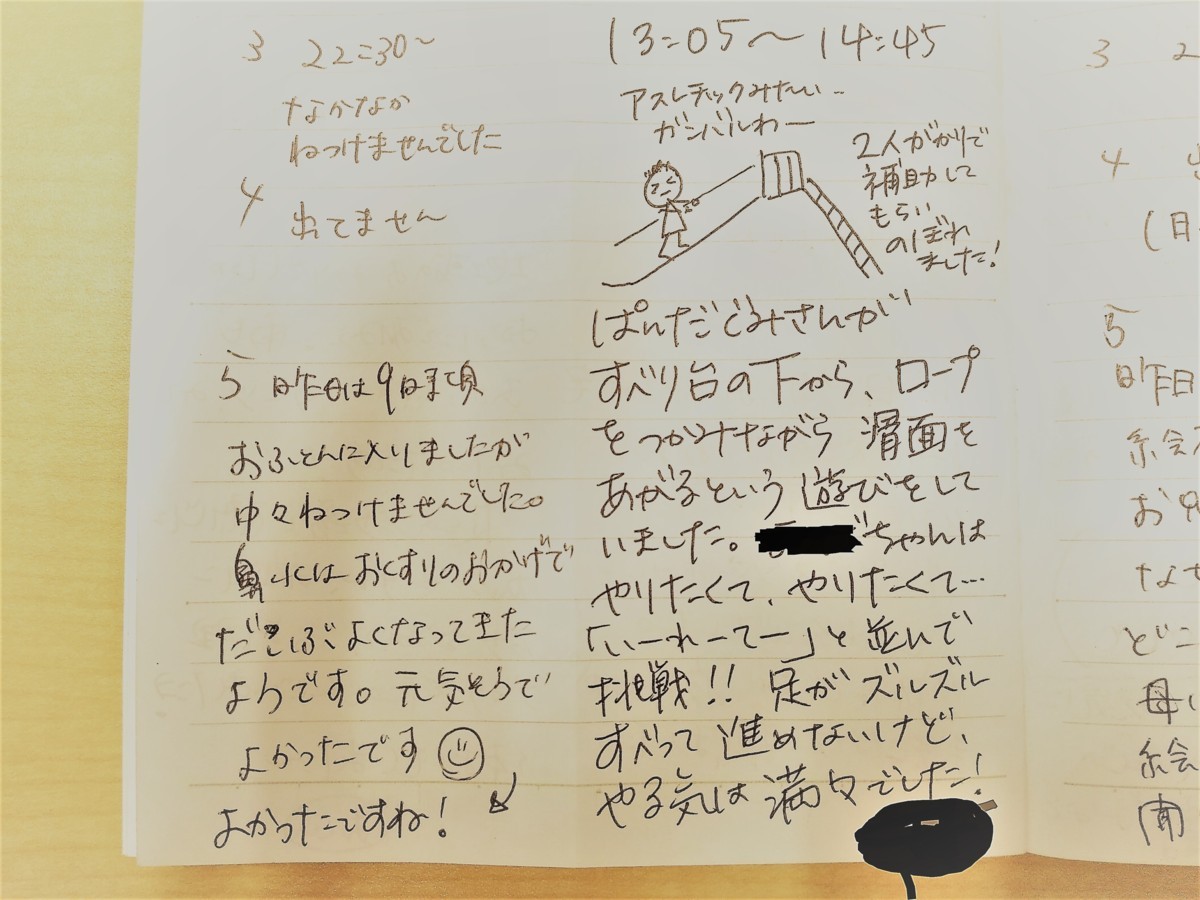 保育園の連絡帳には何を書く みんなの活用方法 ママリ Mamari