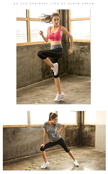 胖mm200斤大碼夏季高腰健身房瑜伽薄款七分彈力7分緊身運動短褲女