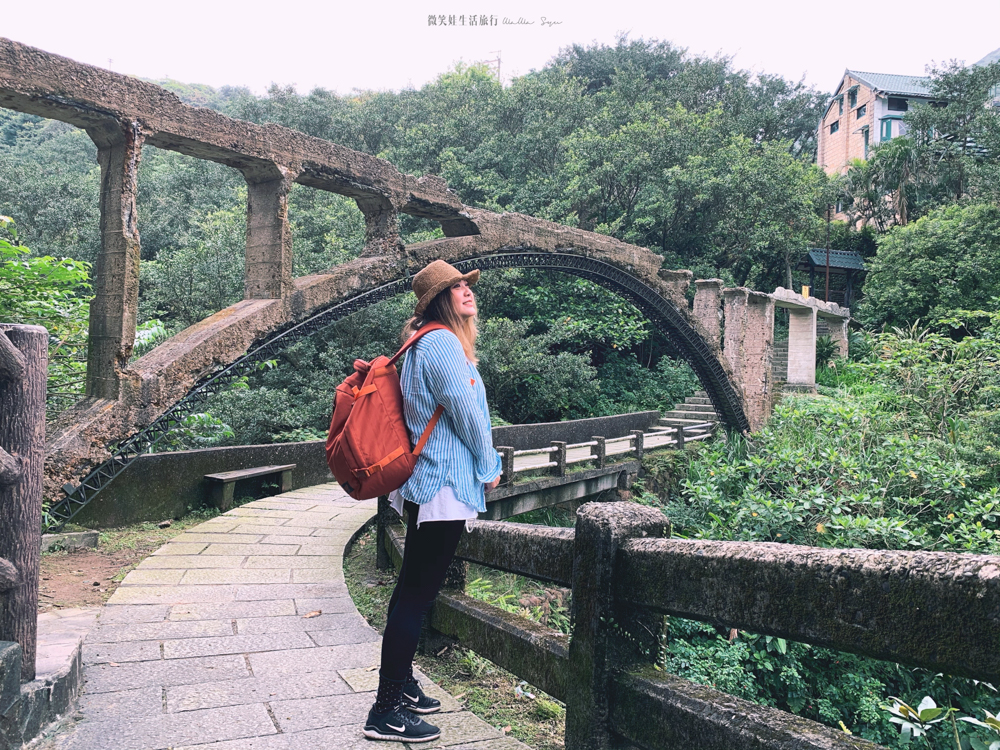 新北私房景點山尖古道探內九份溪圳橋橫