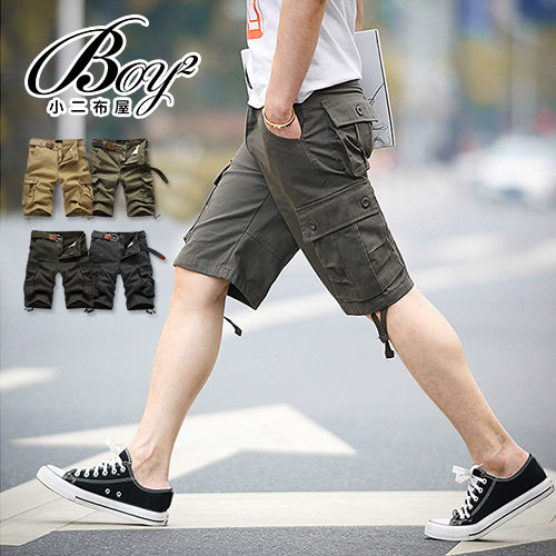 工作短褲 仿舊口袋工作褲 男短褲【NZ71707】