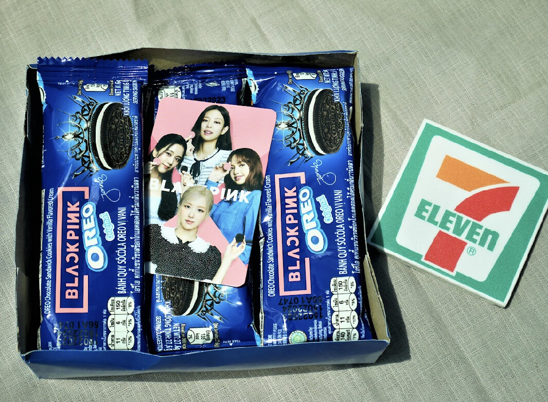 BLACKPINK小卡必收！7-11「OREO香草夾心BP聯名款」登場，10款小卡隨贈，2件享優惠價
