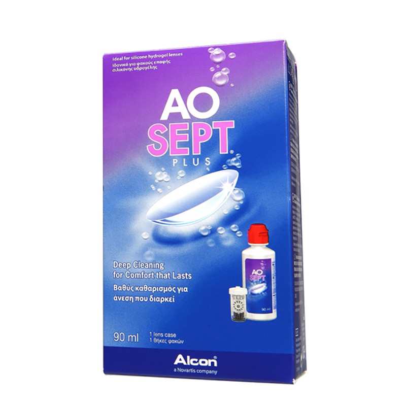 視康AO耶歐雙氧隱形眼鏡保養液90ML