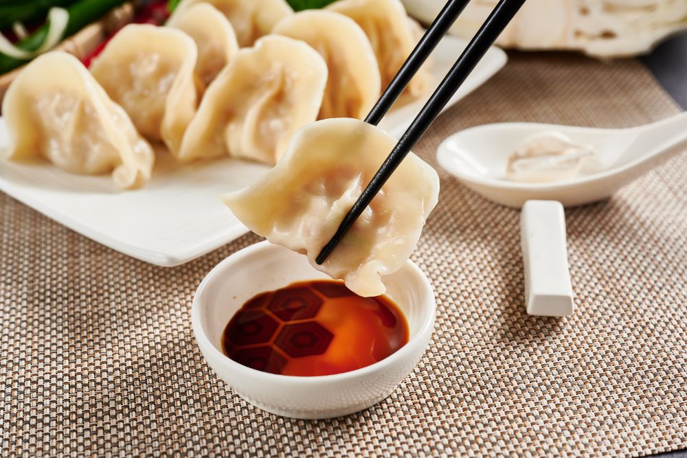 黑豬後腿肉_手工現包水餃_三代相傳 「大口A+ 愛家愛呷」家傳手藝～手工現包水餃 韭菜每包600g10g