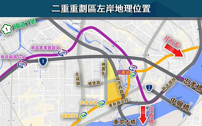 區域解析 仁義重劃區 二重重劃區左岸全解析 Moneybar Line Today