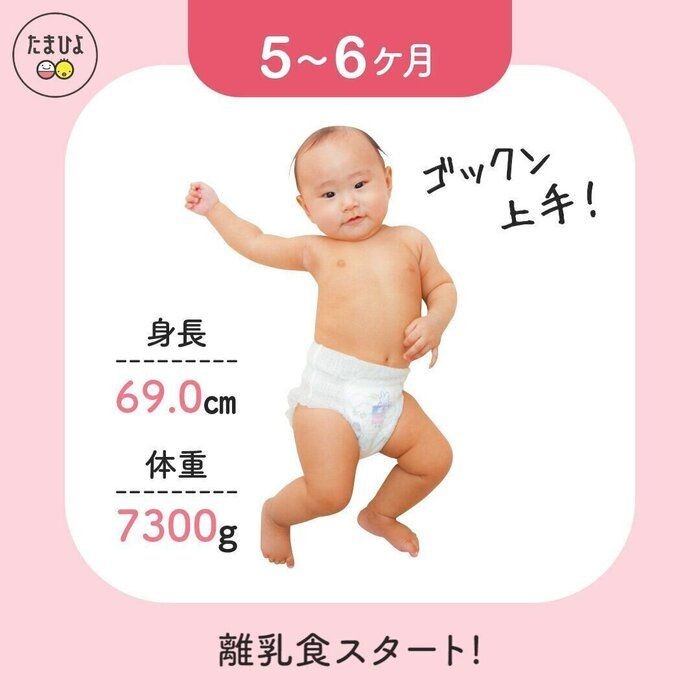 生後から2年でこんなに すくすく成長日記 みれいちゃん