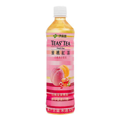 伊藤園TEAS TEA蜜桃紅茶530ml