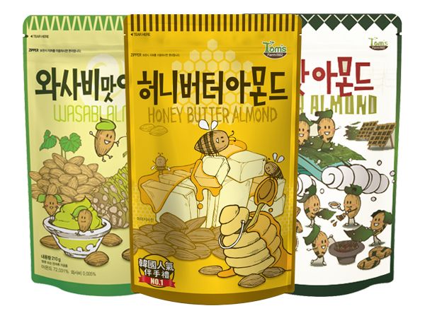韓國 Tom's~杏仁果(大)1包入 多款可選【D200175】，還有更多的日韓美妝、海外保養品、零食都在小三美日，現在購買立即出貨給您。