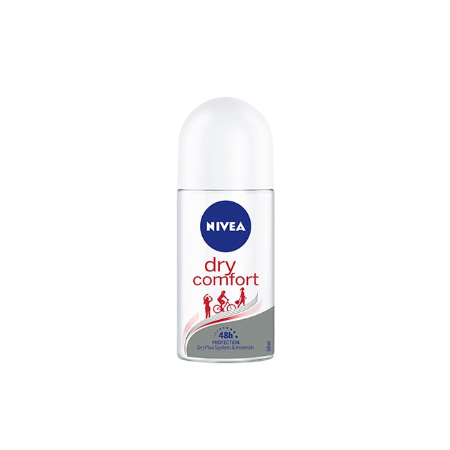 妮維雅 NIVEA 止汗爽身乳液 乾適活力50ml