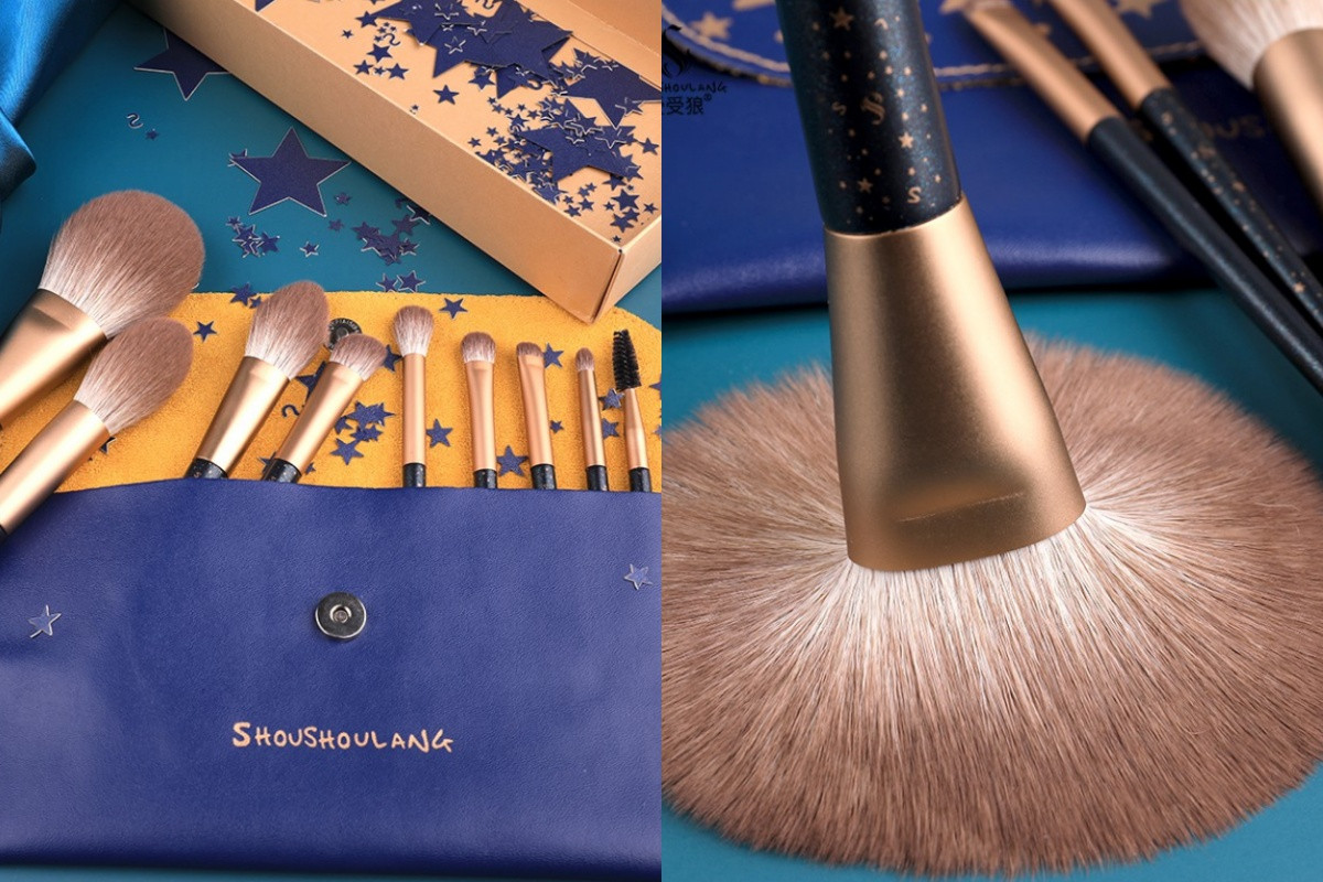 受受狼 銀河染9支化妝刷套裝，NT.999