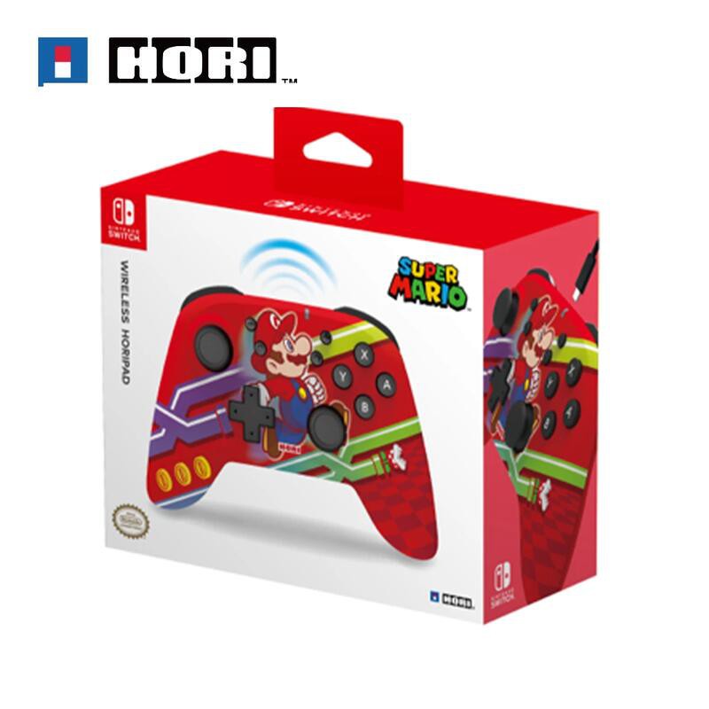 【商品介紹】充滿躍動感的超級馬里奧設計的無線控制器登場！ 搭載加速度感測器/陀螺儀感測器的無線控制器。 如果在可以通信的距離內，可以在任何地方都喜歡的地方玩遊戲。（可通信距離：約10m）■加速度感測器