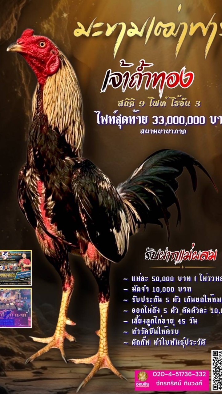 ฝากผสม ถ้ำทอง มะขามเฒ่าฟาร์ม