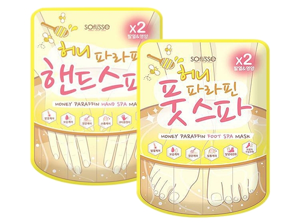 韓國 SOFLISSE~足部按摩雙重精華足膜／蜜蠟SPA手膜／足膜(一對入) 款式可選【D962467】，還有更多的日韓美妝、海外保養品、零食都在小三美日，現在購買立即出貨給您。