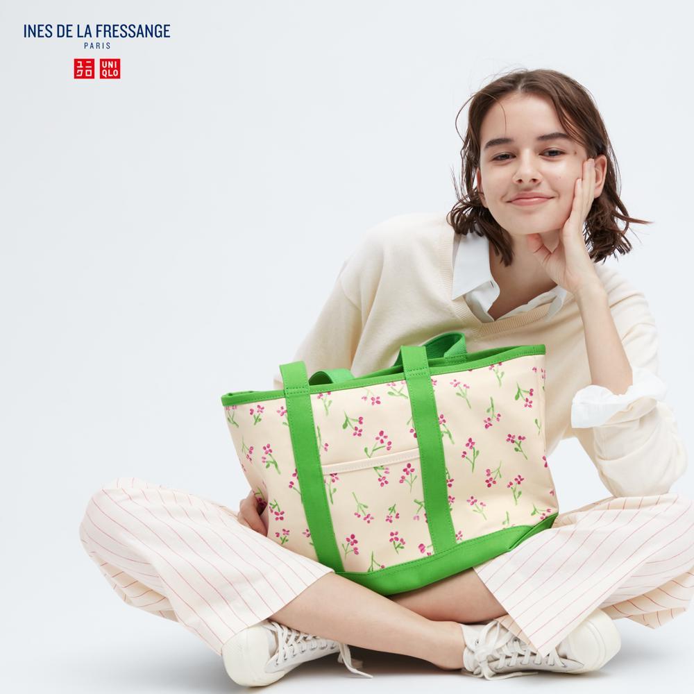 INES DE LA FRESSANGE 帆布托特包