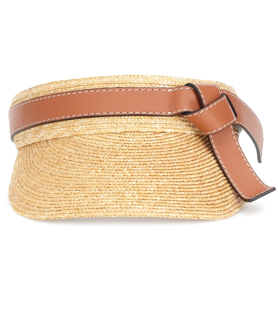 Be the chicest on the beach with the Gate visor from LOEWE.