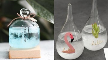 PTT熱議4款絕美天氣瓶推薦～小小瓶子裡變幻無窮美麗樣態！