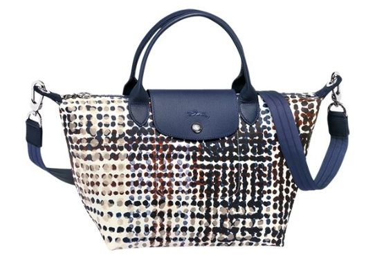 LONGCHAMP LE PLIAGE NEO POLKA 17春夏可折疊圓點餃子包