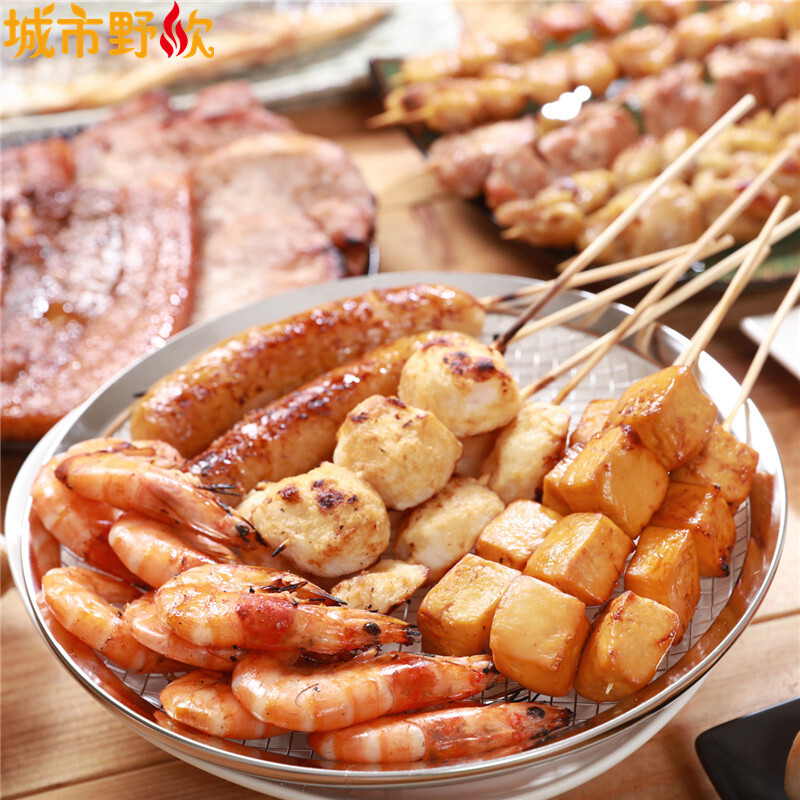 品牌:城市野炊 規格 黑胡椒豬排 : 5片 303g +-10% (每包) 醃製腿排 : 5片 500g +-10% (每包) 台灣鯖魚 : 2片 300g +-10% (每包) 新竹貢丸 : 20顆