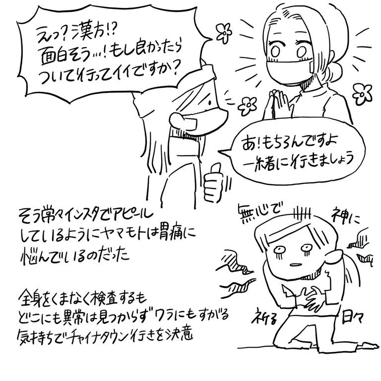 敏腕ドクターも Nyのチャイナタウンにある 漢方薬局 へ