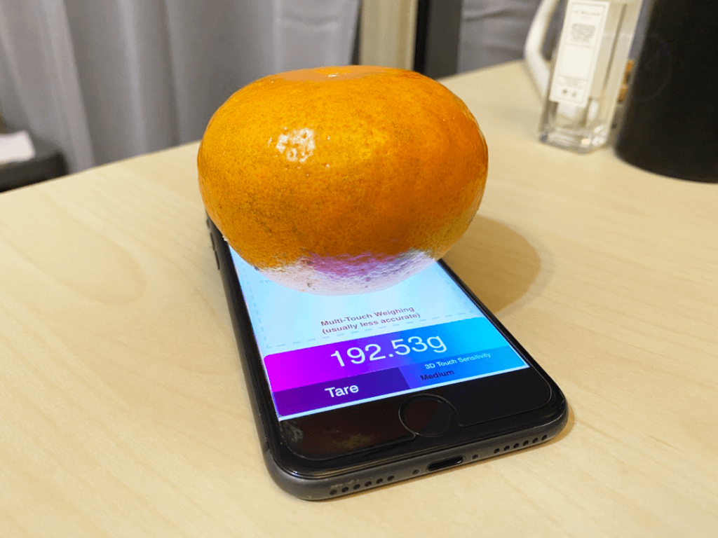 iPhone 也能拿來秤重，用 3D Touch 功能秤物 (iOS 捷徑)