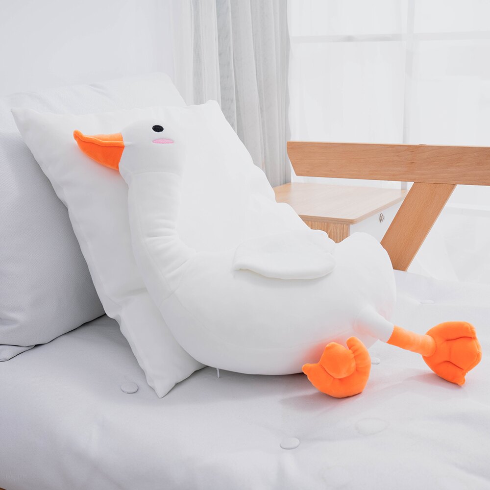 抱枕 交換禮物 可愛卡通鵝抱枕 靠墊 娃娃 午睡枕【M030】